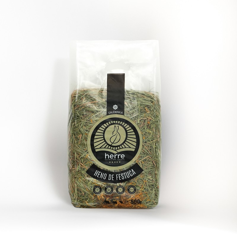 HERRE Heno de Festuca con Caléndula 500 g