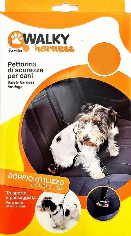 CAMON Arnés de seguridad para Perros 2 en 1 L