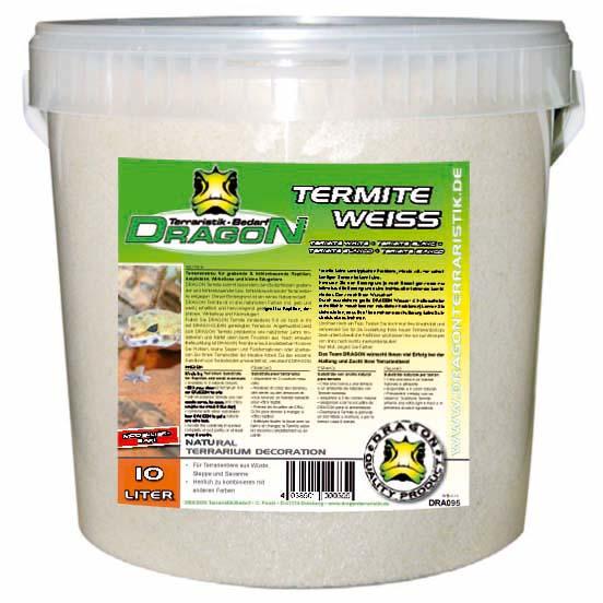 Termite Sand blanca 10 l en cubo Dragon