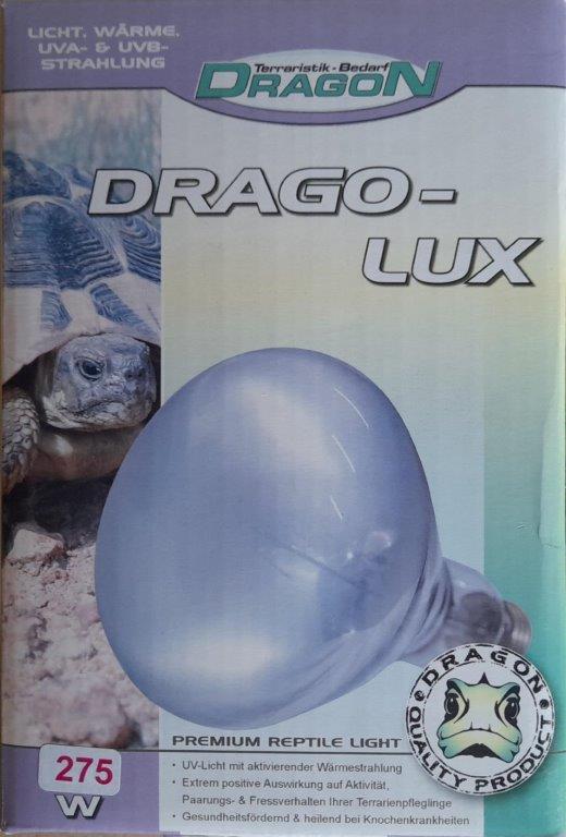 DRAGON Lámpara vapor de mercurio para Reptiles 275 W