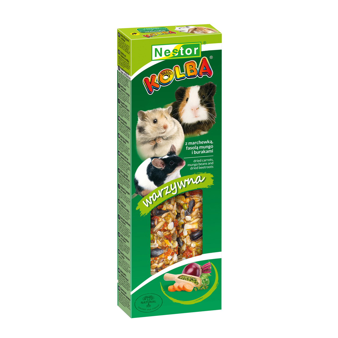 NESTOR Barritas para Conejos y Roedores con verduras 115g