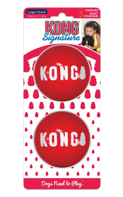 KONG Signature Ball L Juguete para Perros