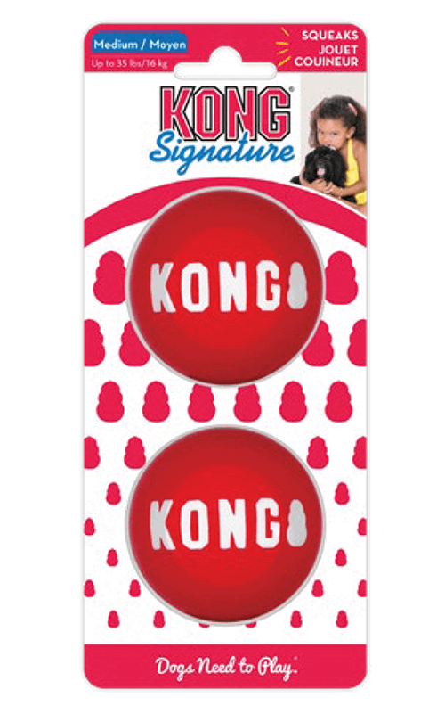 KONG Signature Ball M Juguete para Perros