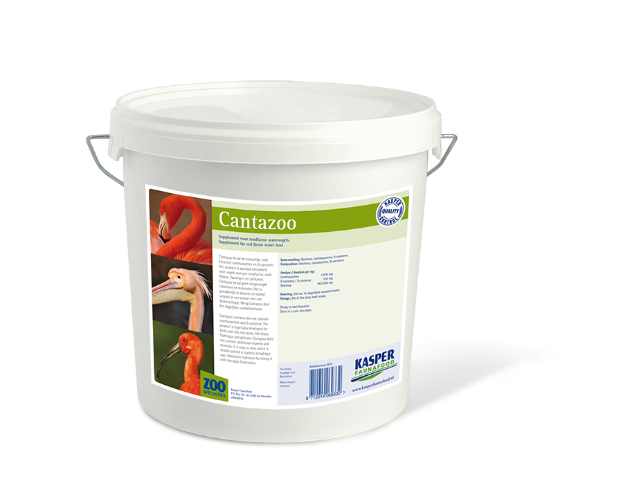 KASPER FAUNAFOOD Cantazoo 4 kg Suplemento para Flamencos