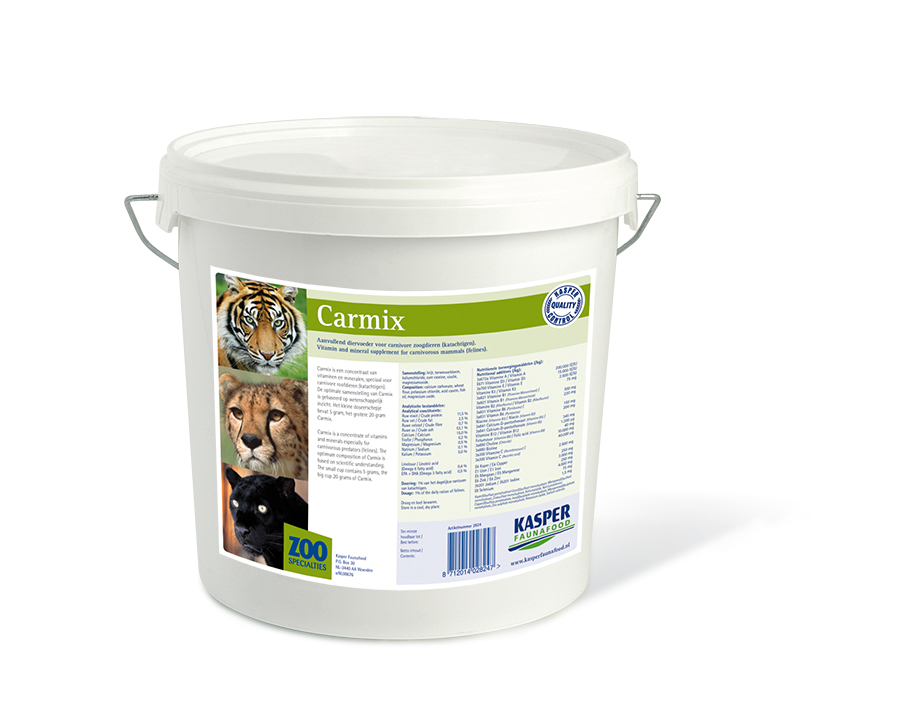 KASPER FAUNAFOOD Carmix 10 kg Suplemento alimenticio para mamíferos carnívoros