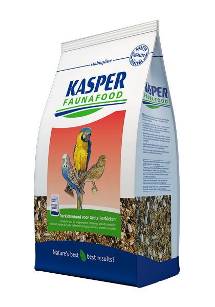 KASPER FAUNAFOOD Mezcla para Cotorras Grandes, Agapornis, etc. 4 kg