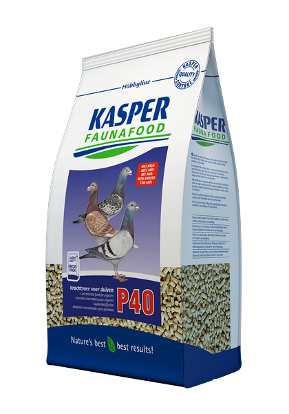 KASPER FAUNAFOOD Pienso P40 para Palomas 4 kg Pienso para Palomas