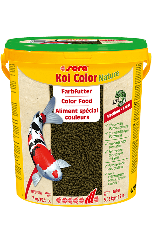 SERA Koi Color Nature Large 21L Comida para Kois