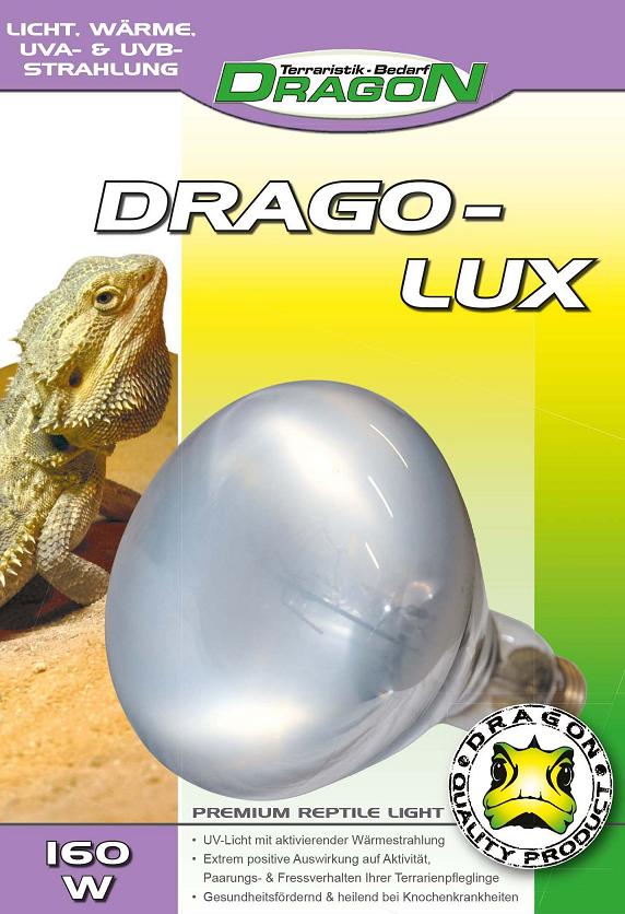 DRAGON Lámpara vapor de mercurio para Reptiles 160 W