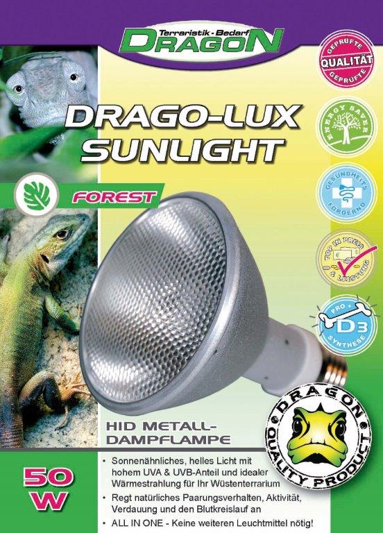 DRAGON Lámpara HID para Reptiles 50 W FOREST