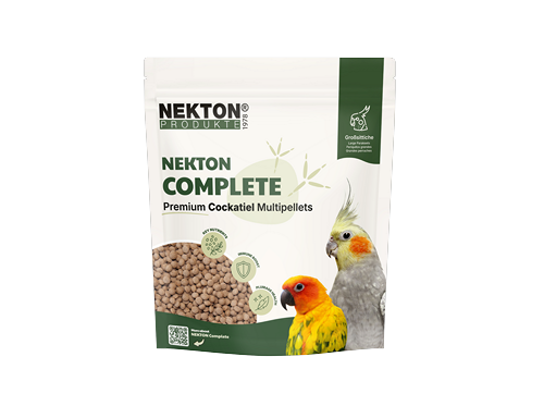 NEKTON-Complete Cockatiel Multipellets 900 g Pienso para Cotorras