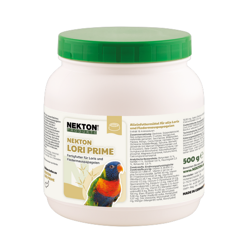 NEKTON Lori Prime 500 g Alimento para Loris