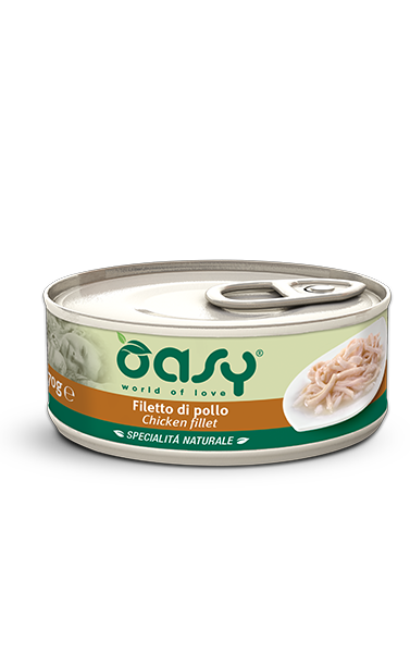 OASY Lata Filete de pollo para Gatos 150g