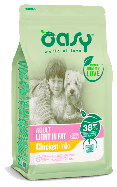 OASY Pienso para Perros Adultos Light con Pollo 3 kg