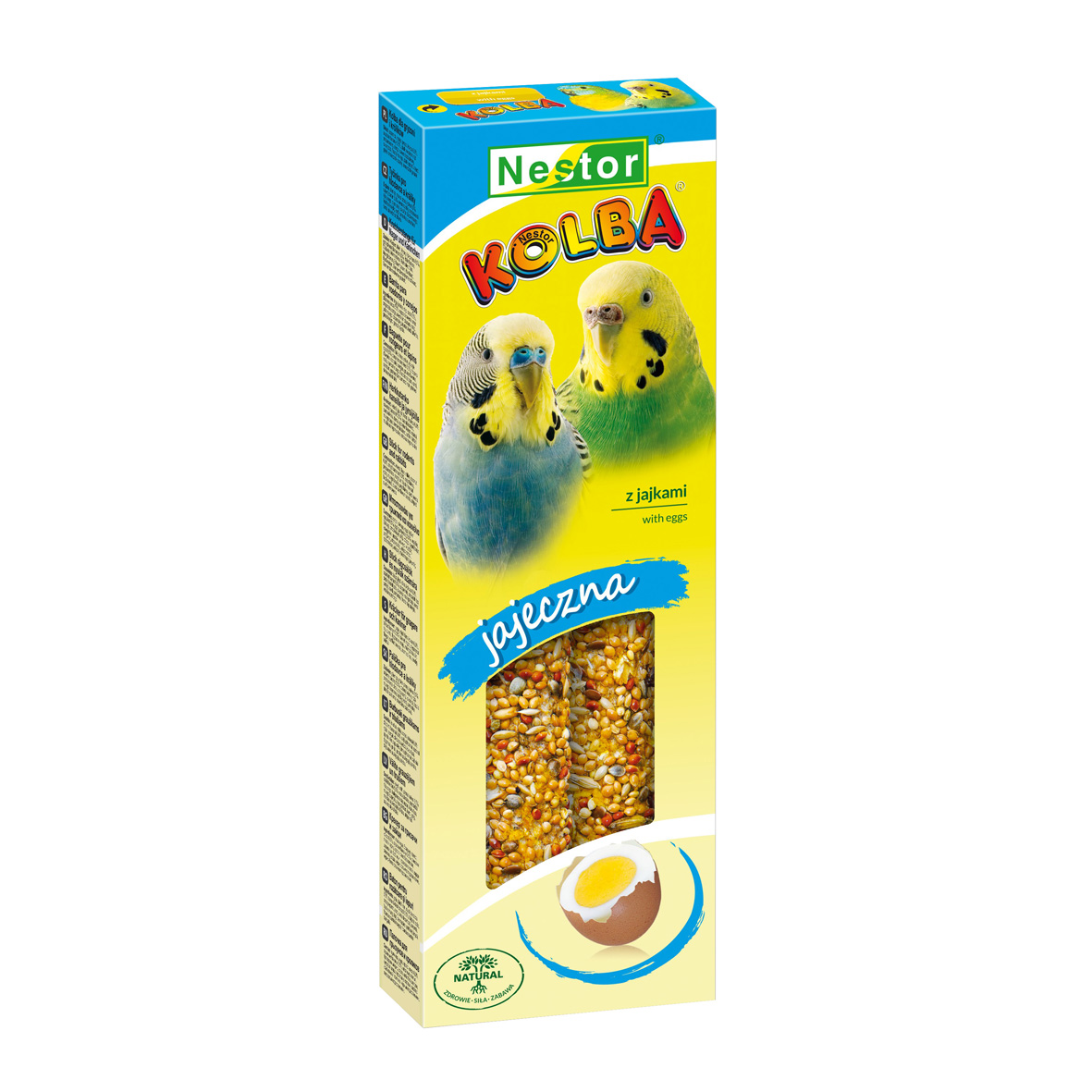 NESTOR Barritas para Periquitos con huevo 85g