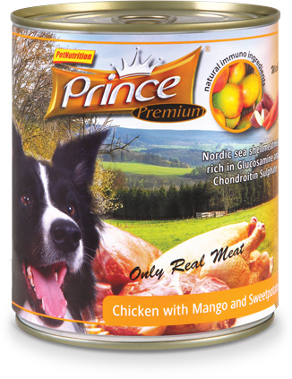 PRINCE Premium Chicken with Mango & Sweet Potato 800g