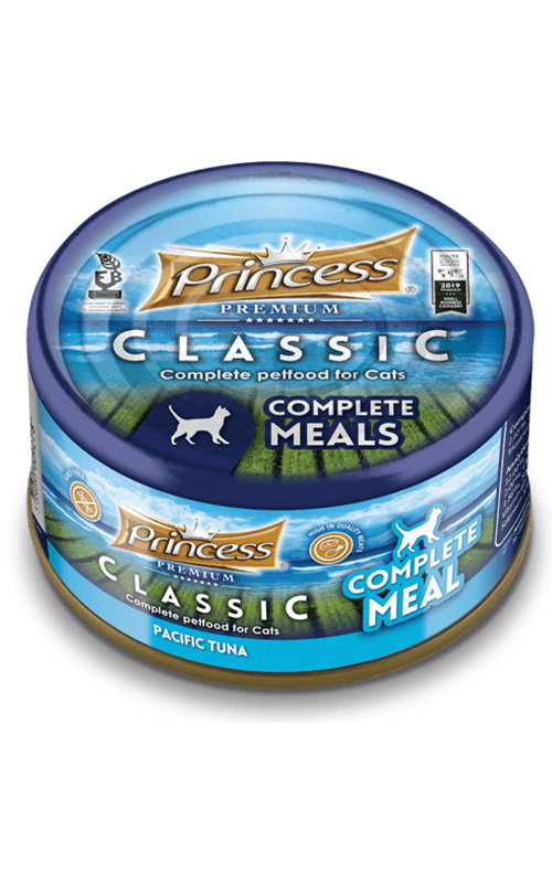 PRINCESS Classic Complete Meal Atún del Pacífico con Arroz 170g Comida húmeda para Gatos