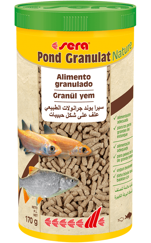 SERA Pond Granulat Nature 1000ml Comida para Peces de Estanque