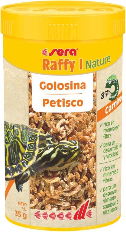 SERA Raffy I Nature 250ml Golosina para Tortugas acuáticas