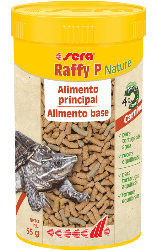 SERA Raffy P Nature 250ml Comida para Tortugas acuáticas