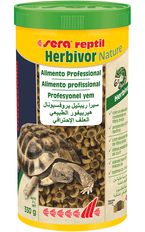 SERA Reptil Professional Herbivor Nature 1000ml (alimento especial reptiles herbívoros)