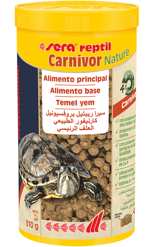 SERA Reptil Carnivor Nature 1000ml Comida para Tortugas acuáticas