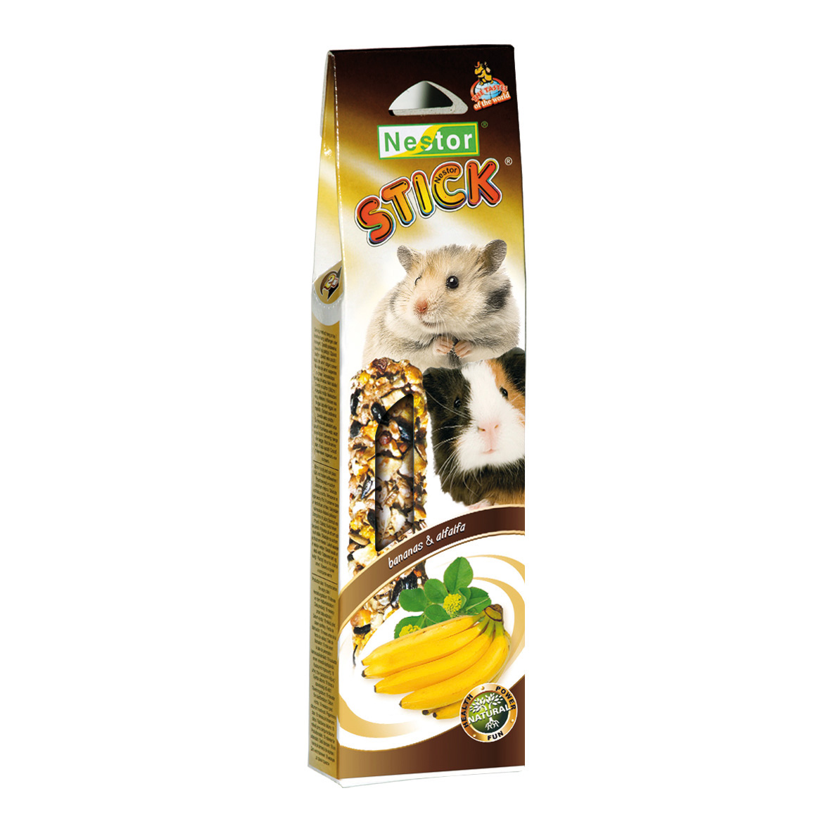 NESTOR Barritas Premium para Conejos y Roedores 115g - 2 unid.