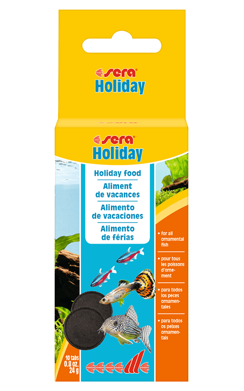 SERA Holiday 10 pastillas (alimento para 1 semana)