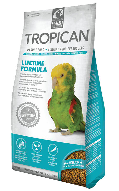 TROPICAN Pienso para Loros 1,8 kg