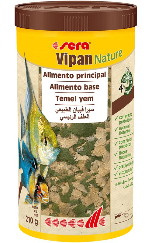 SERA Vipan Nature 1000ml Comida para Peces