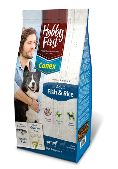 HobbyFirst Canex Adult Fish & Rice 12 kg
