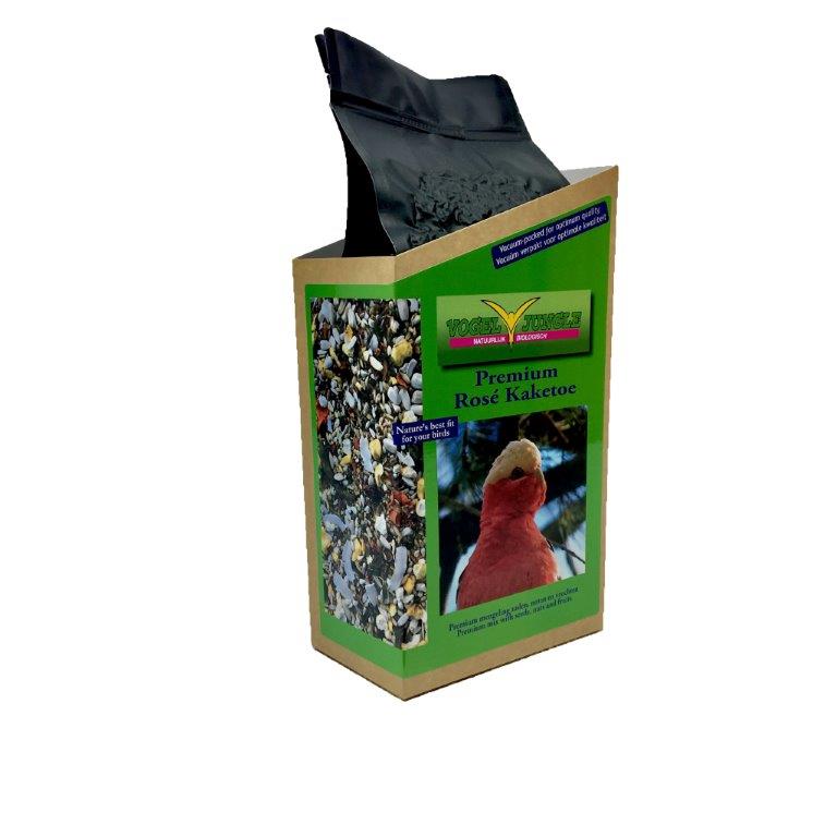 VOGELJUNGLE Mixtura para Cacatúas Rosadas 1,5 kg Premium